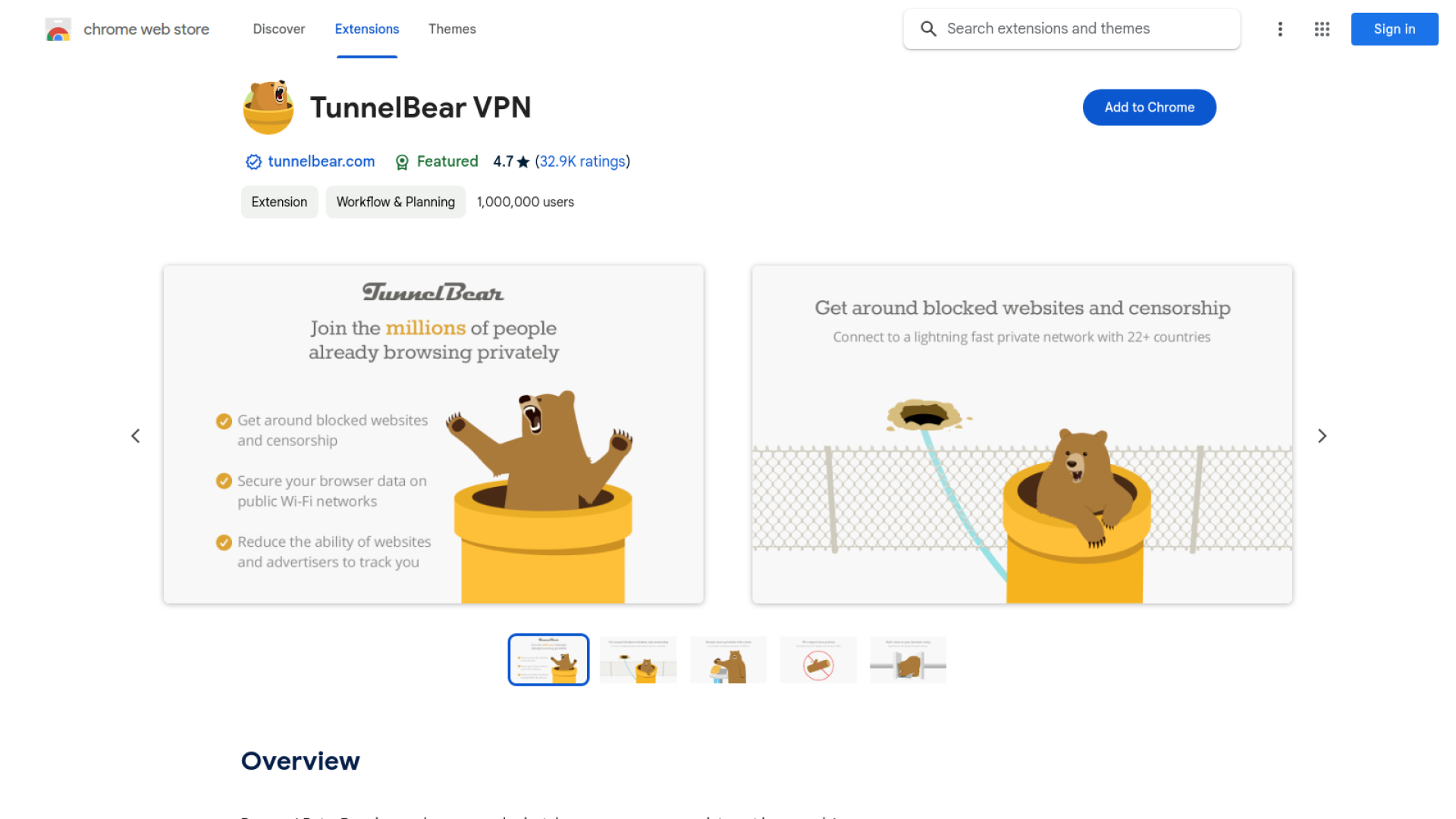 TunnelBear VPN