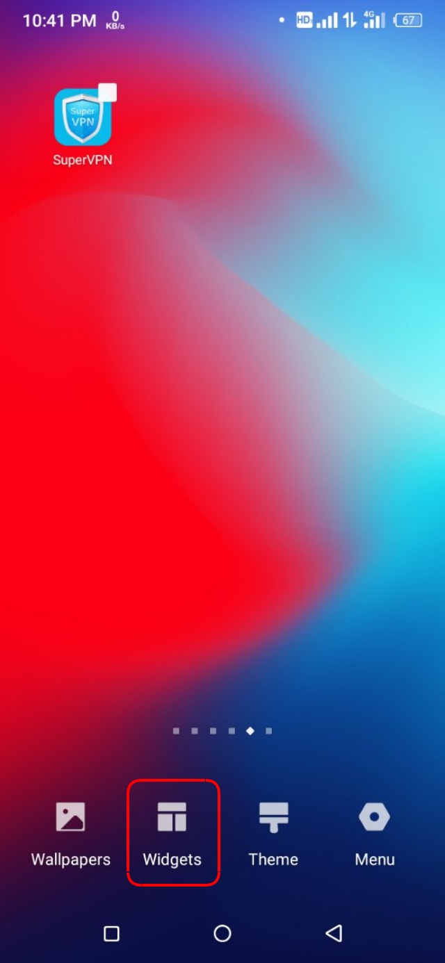 Google Keep এর Widget