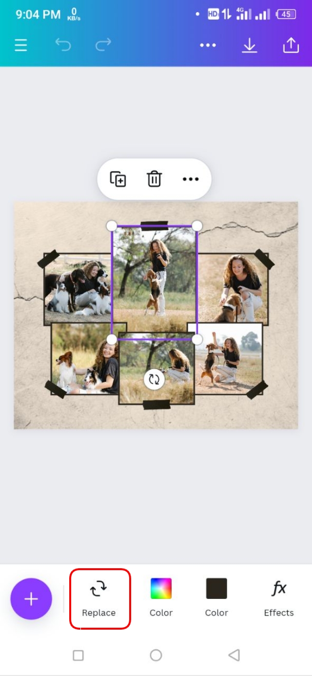 টেমপ্লেটের ইমেজ গুলো পরিবর্তন করা