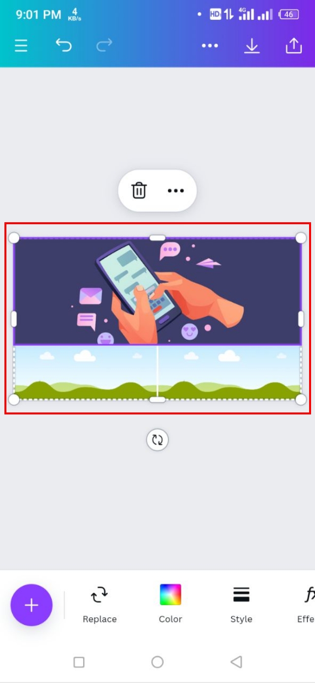 প্রত্যেকটি Grid এ আপনার পছন্দমত ইমেজ যোগ