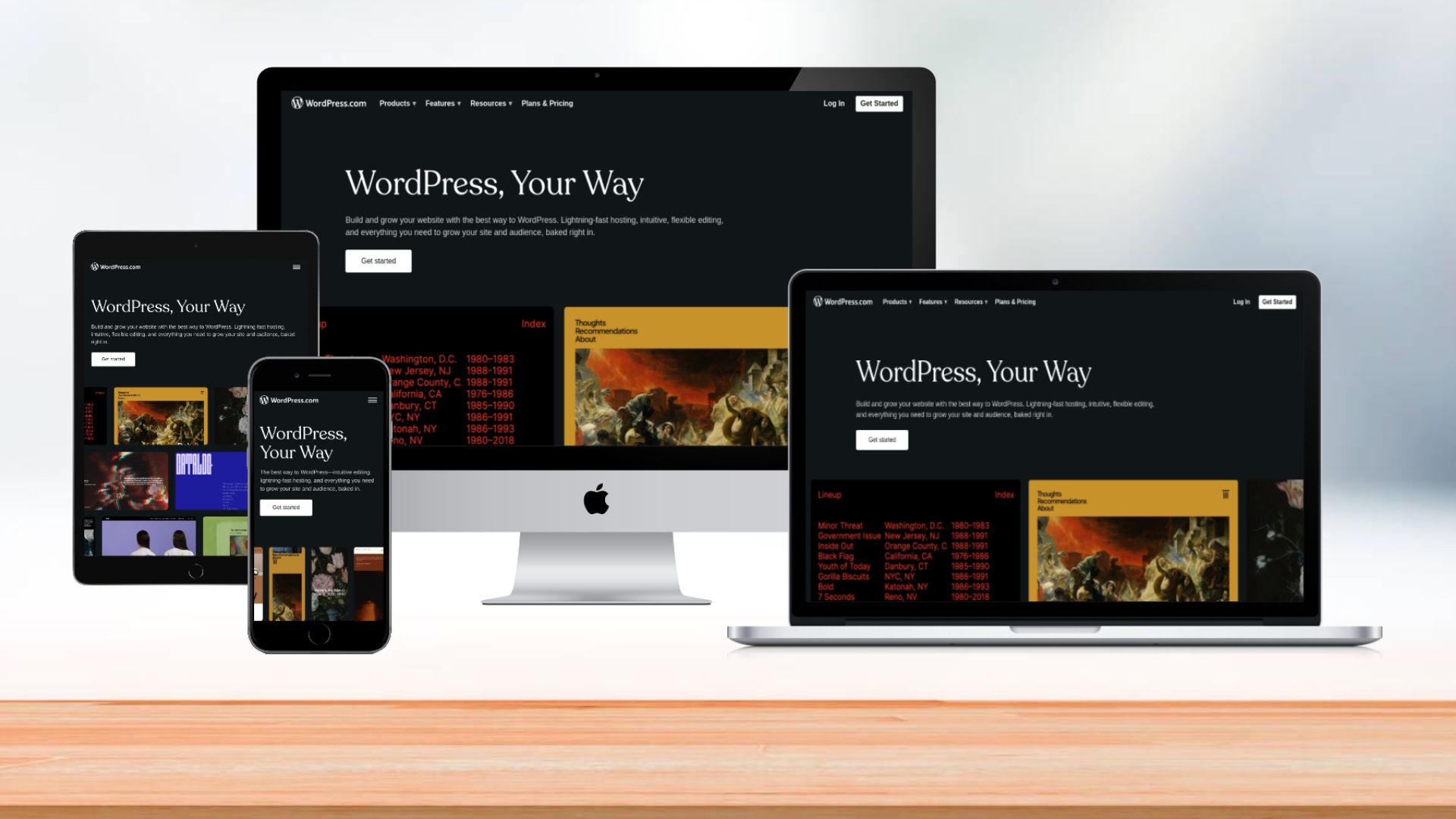 WordPress.com-এ ফ্রি ওয়েবসাইট তৈরি