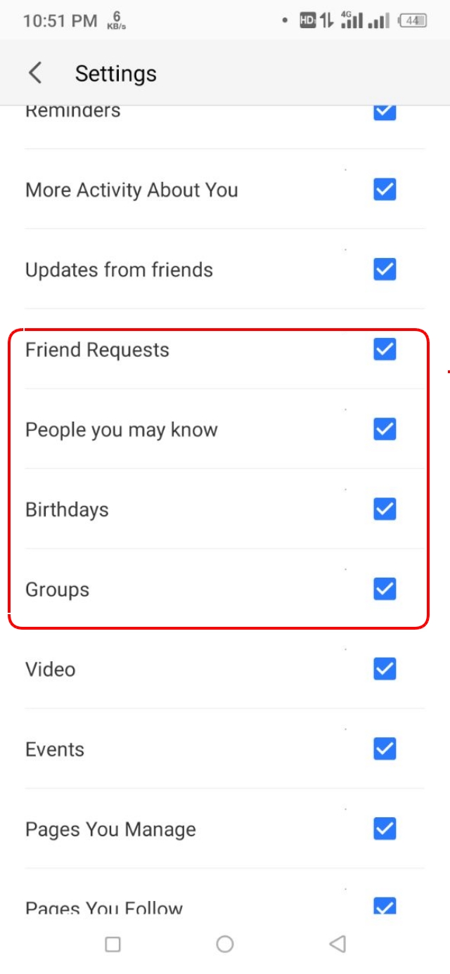 নির্দিষ্ট ক্যাটাগরি ধরে অ্যাপ গুলো থেকে আসা নোটিফিকেশন বন্ধ করা
