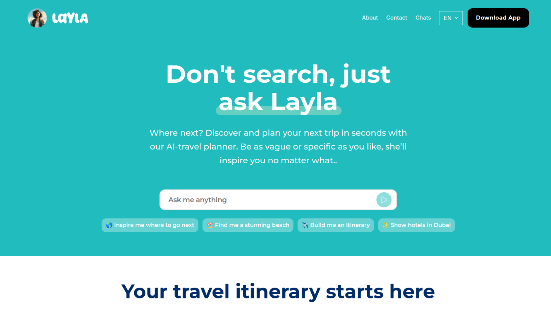 Layla ওয়েবসাইট