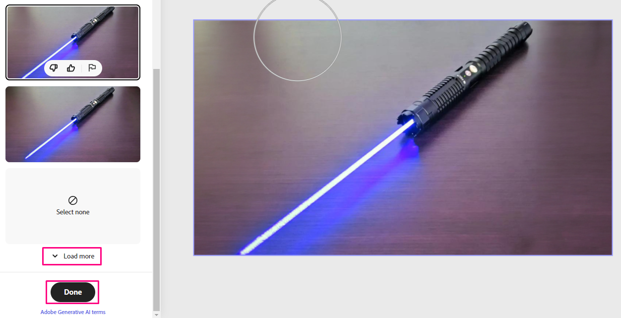 এআই দ্বারা ইমেইজ তৈরি এবং সেভ