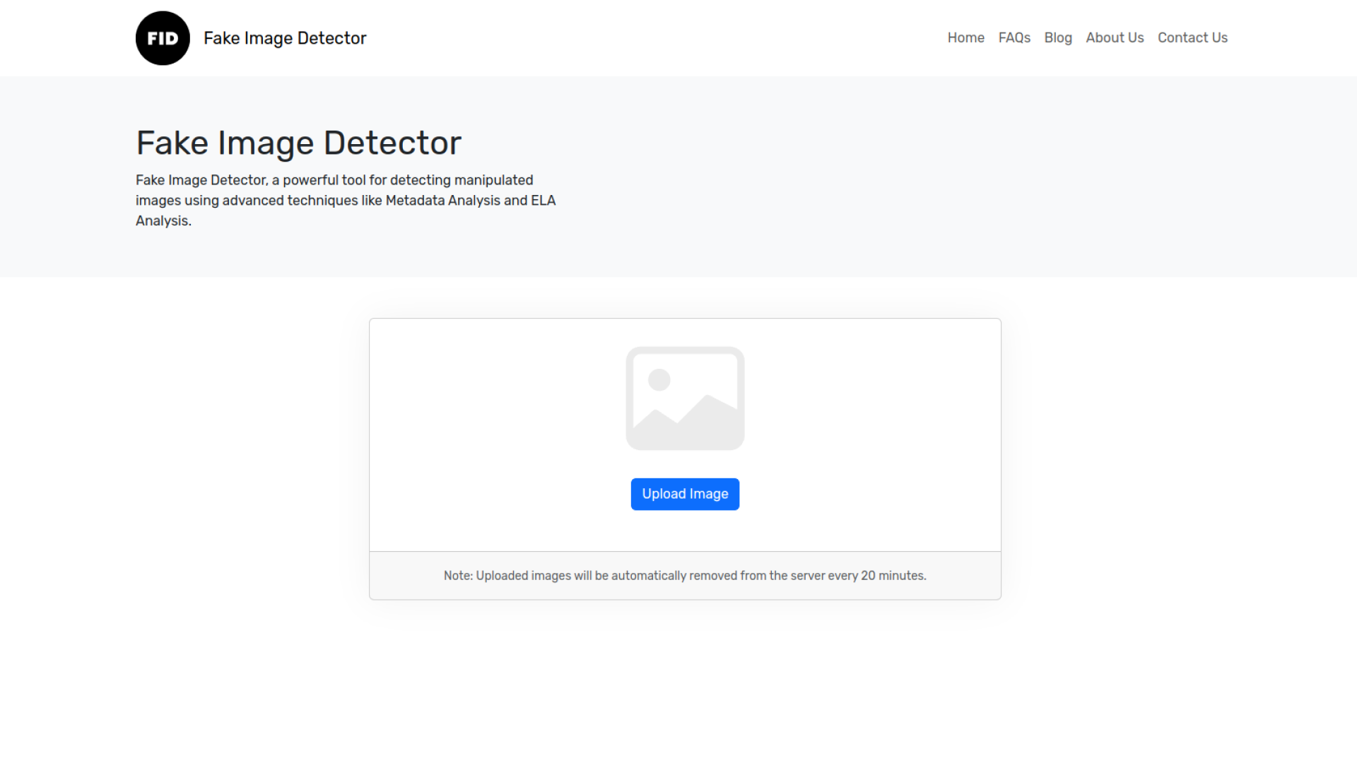 Fake Image Detector