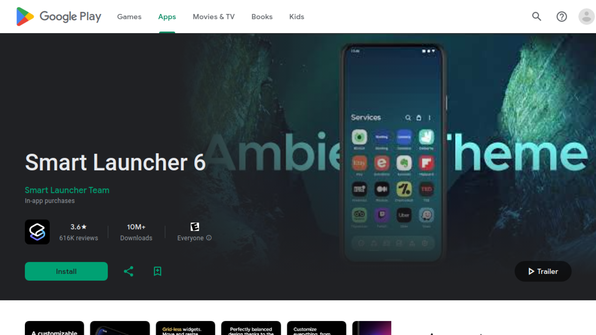 Smart Launcher 6