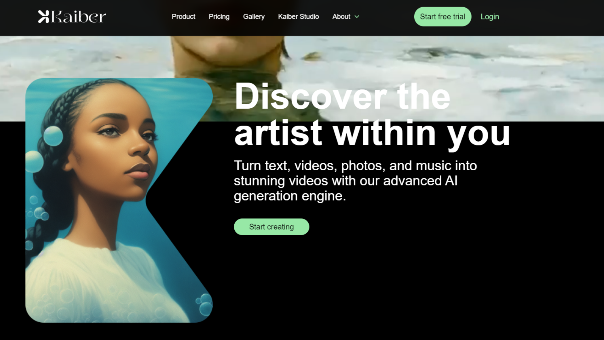 Kaiber - Artist-focused ভিডিও জেনারেশন টুল