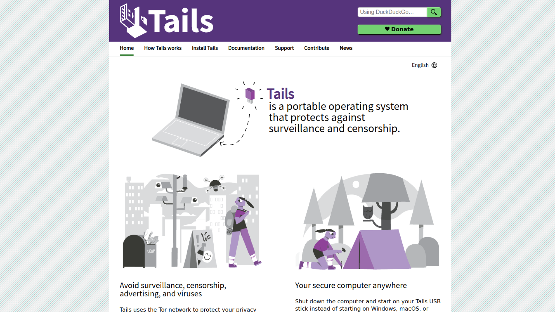 TAILS ইন্সটল করা