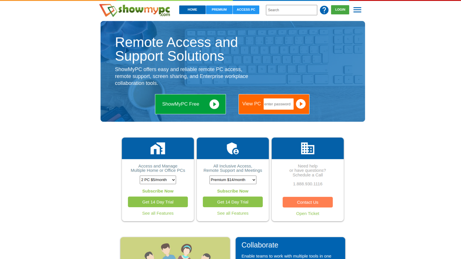 ShowMyPC স্ক্রিন শেয়ারিং Software