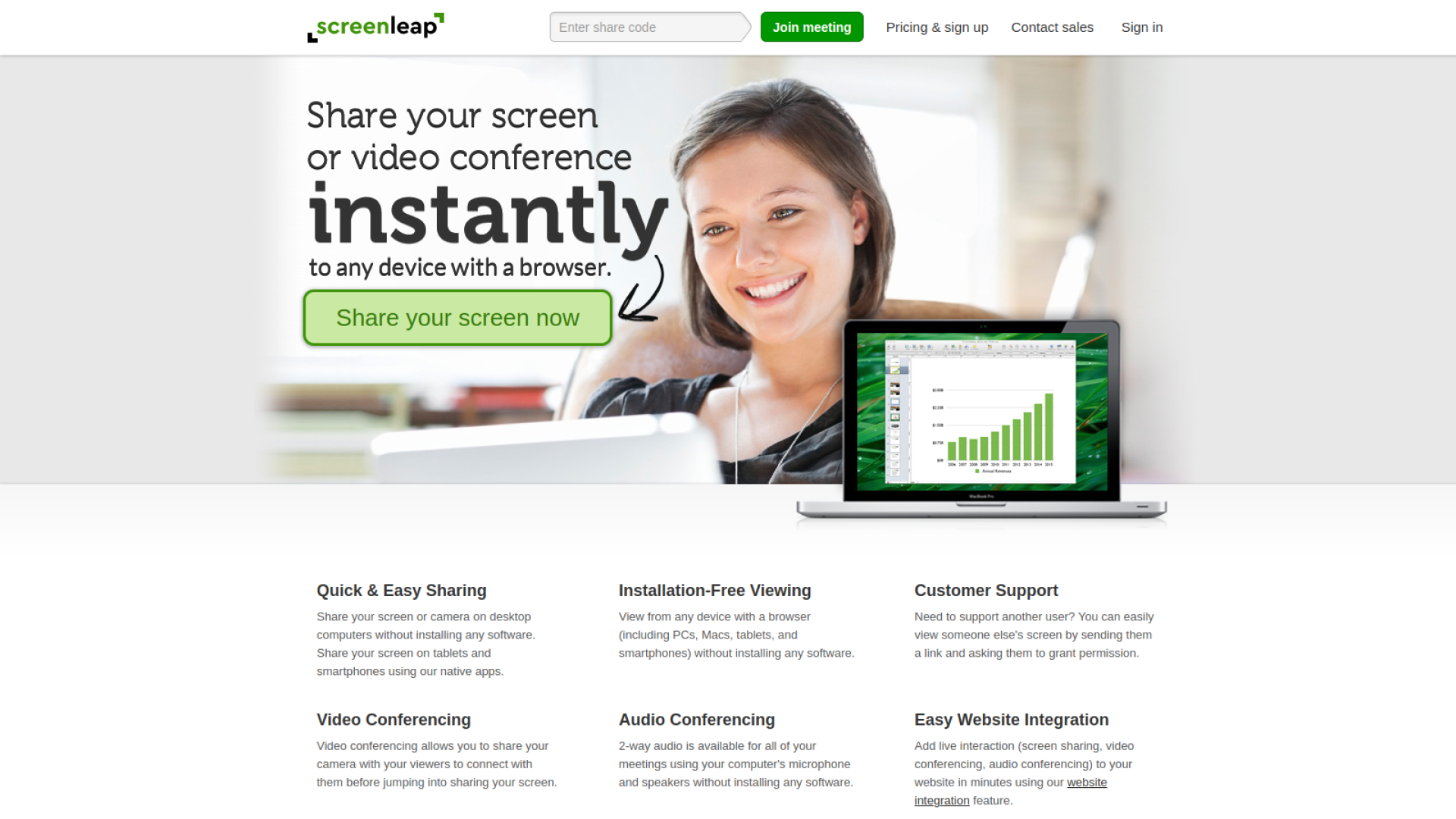 ScreenLeap - একটি ওয়েবভিত্তিক Screen Sharing এবং Remote Screen Access টুল