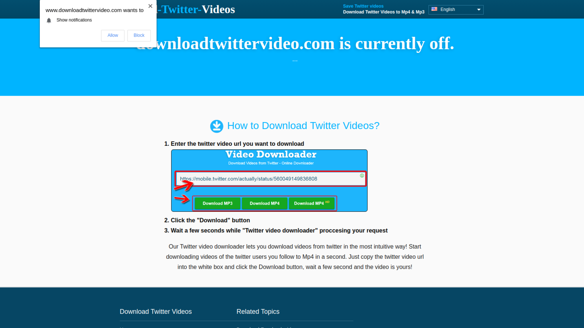 Download Twitter Videos - সহজেই টুইটার ভিডিও ডাউনলোড করুন