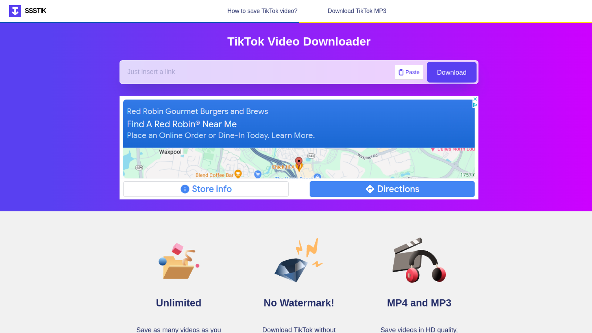 SSSTik - ওয়াটারমার্ক ছাড়া টিকটক ভিডিও ডাউনলোড করুন