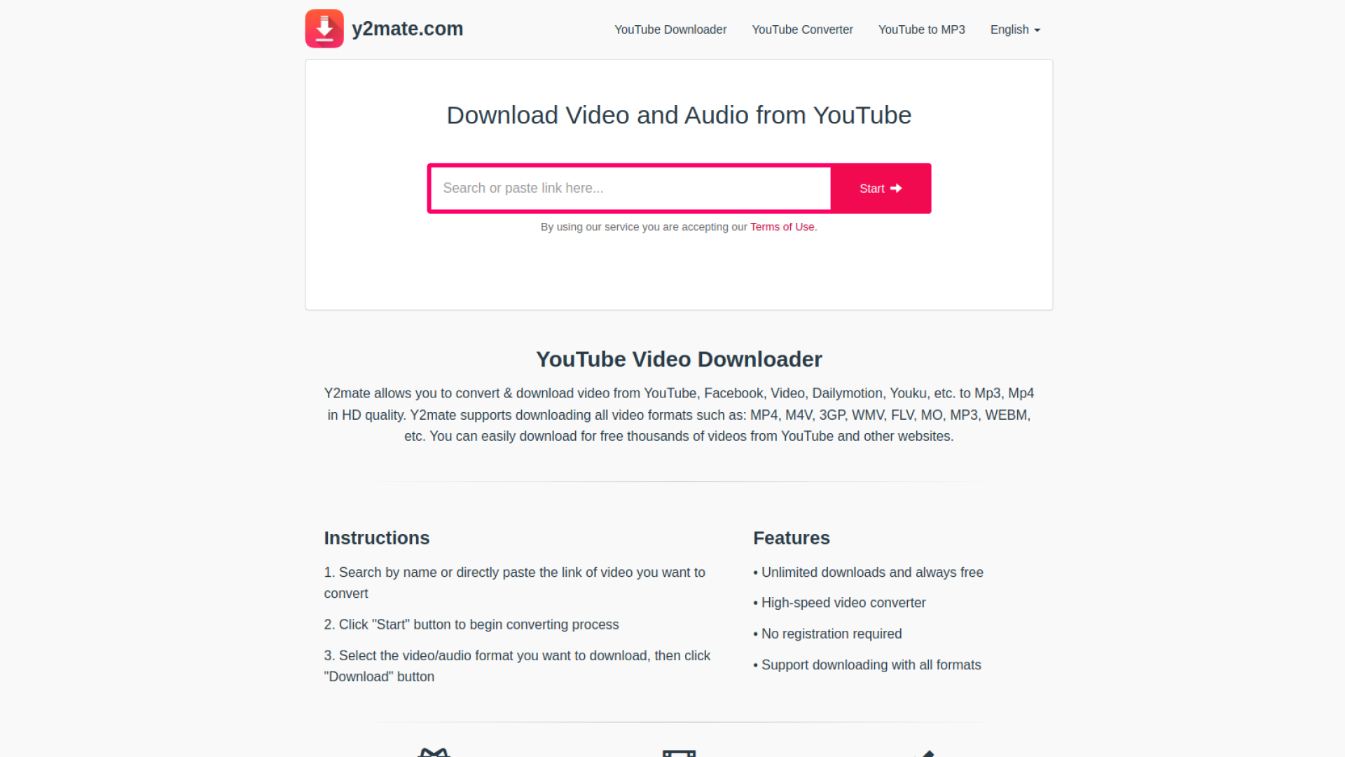 Y2Mate সহজে ইউটিউব ভিডিও ডাউনলোড করুন