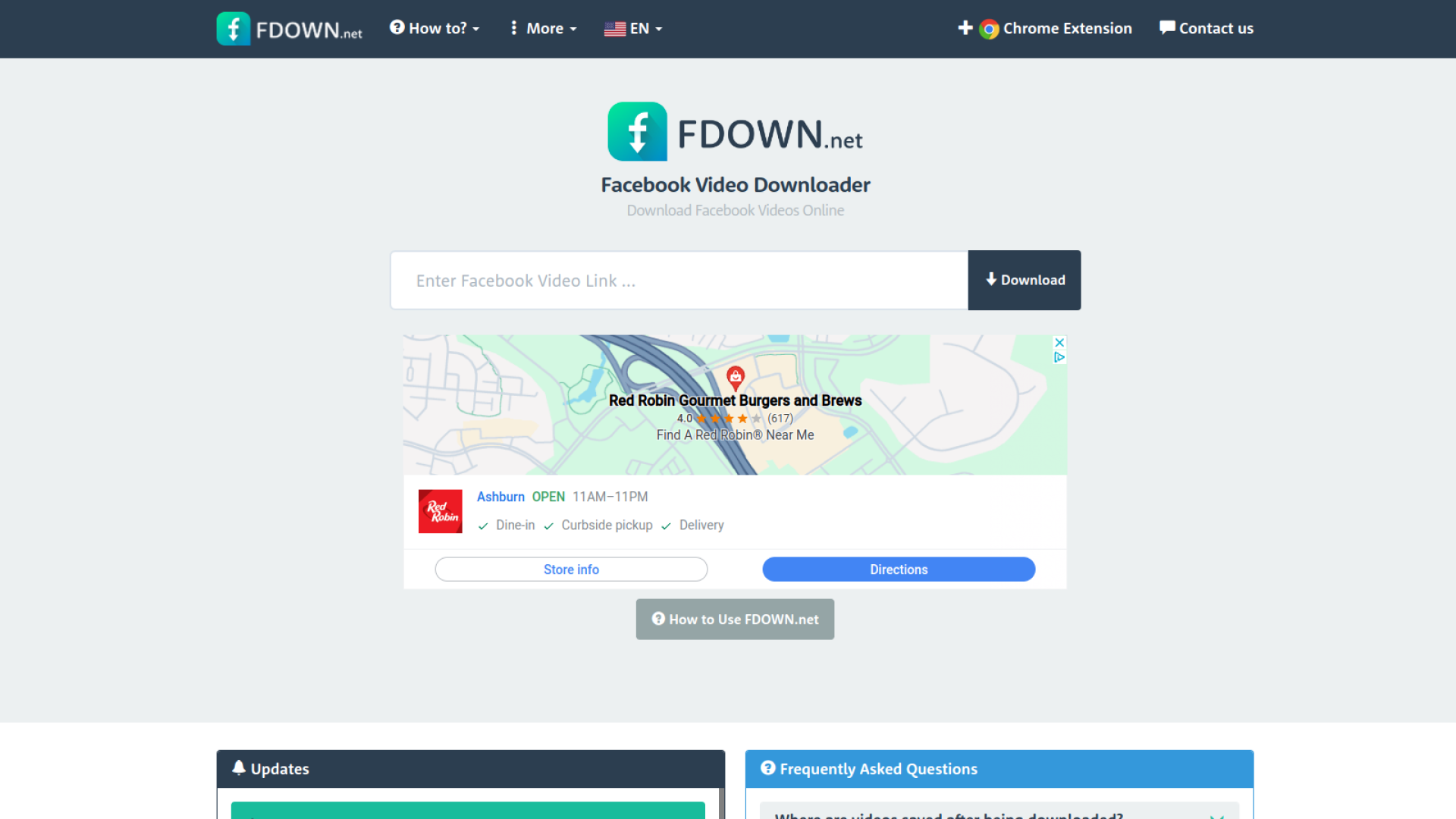 FDown - ফেসবুক ভিডিও ডাউনলোডের সহজ সমাধান