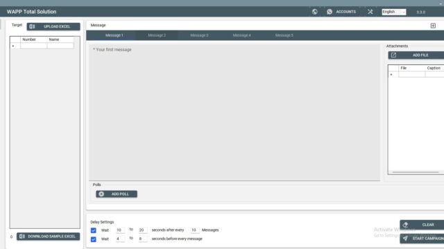 WhatsApp Marketing Software - Bulk Message Sending