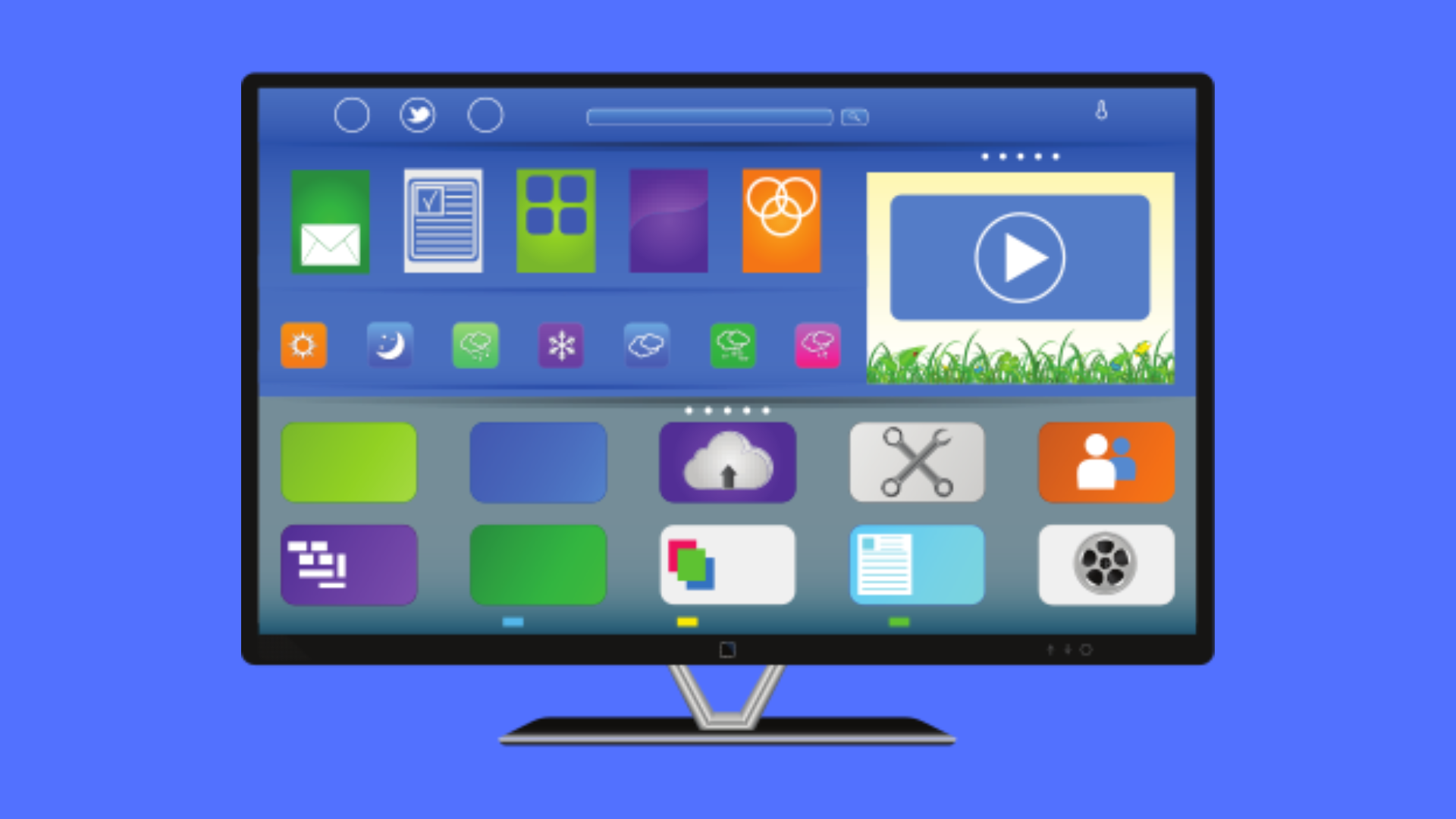 টিভিতে সহজে ব্যবহারযোগ্য Operating System