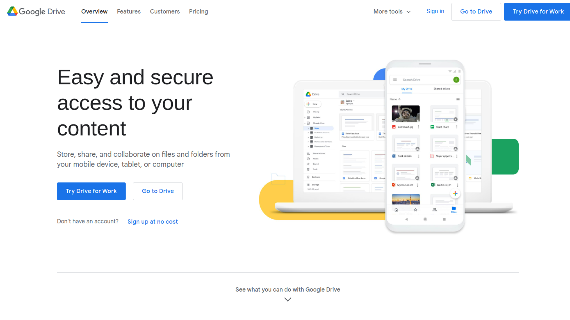 Google Drive (15GB Free Storage)