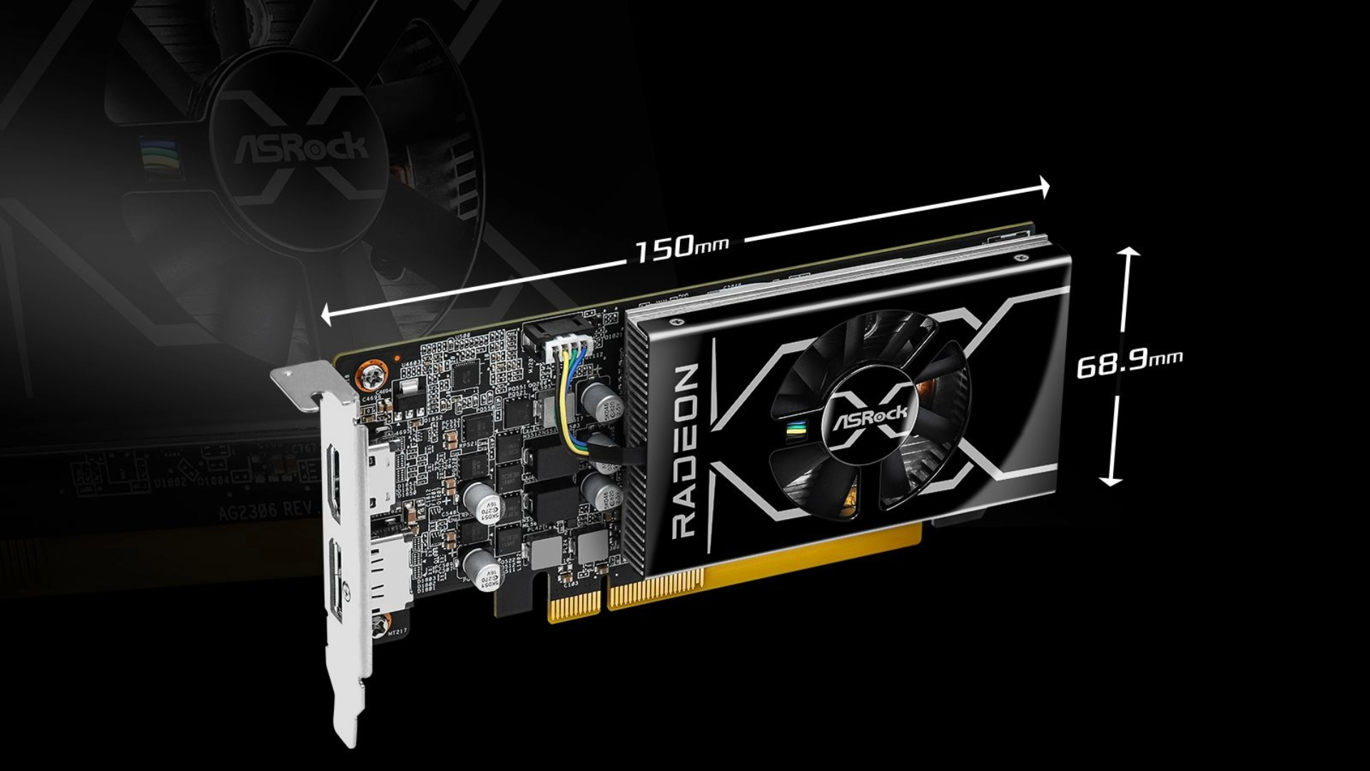 ASRock নিয়ে এলো Radeon RX 6400 Low Profile GPU!