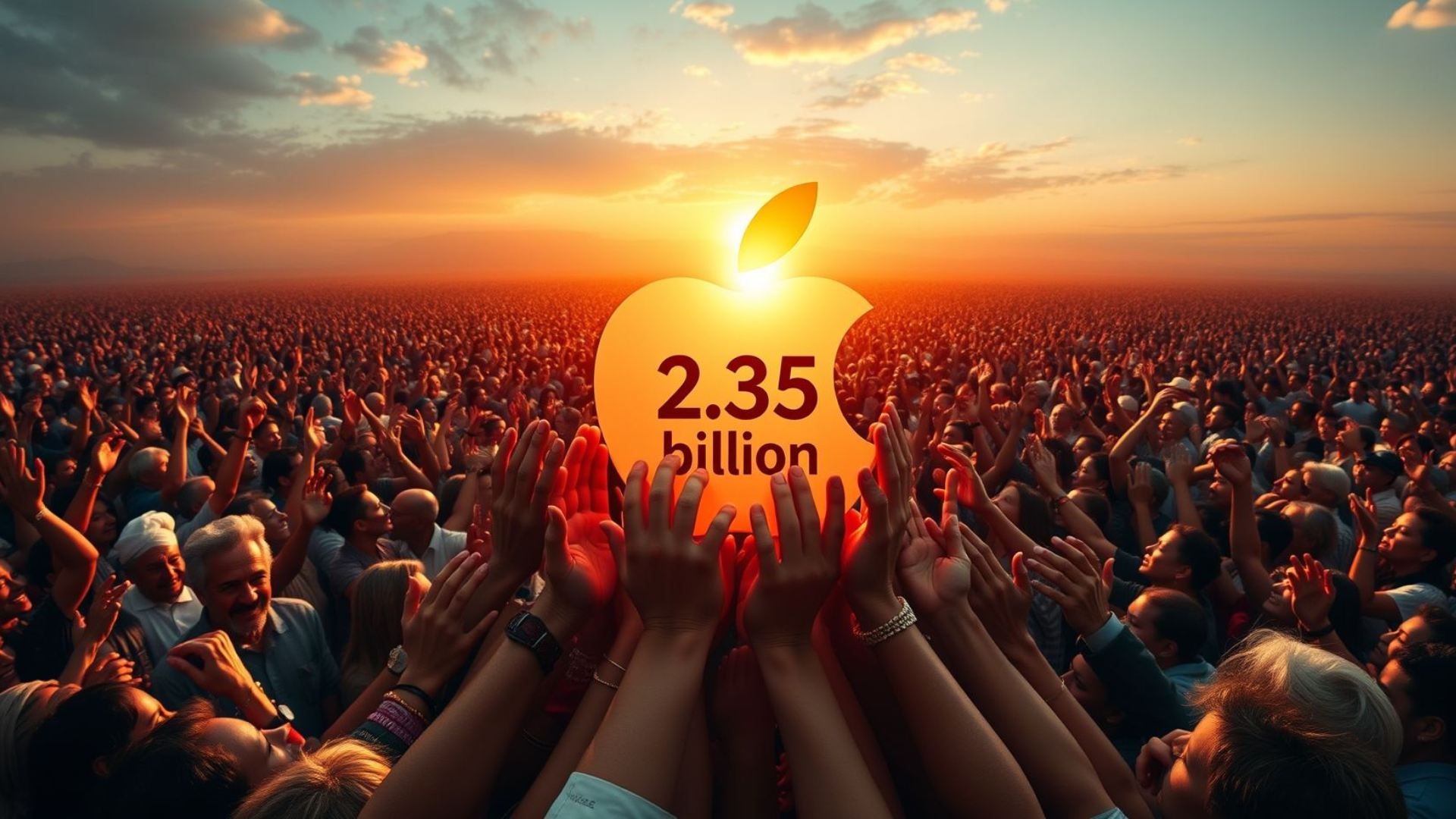 Apple এখন 2.35 বিলিয়ন এর এক বিশাল পরিবার