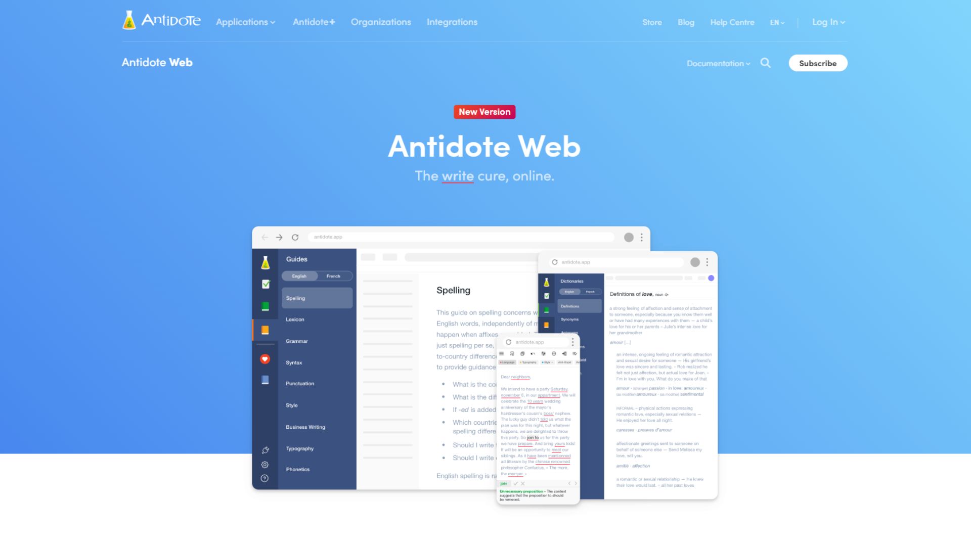 Antidote - আপনার লেখালেখিতে জাদুকরী জগৎ