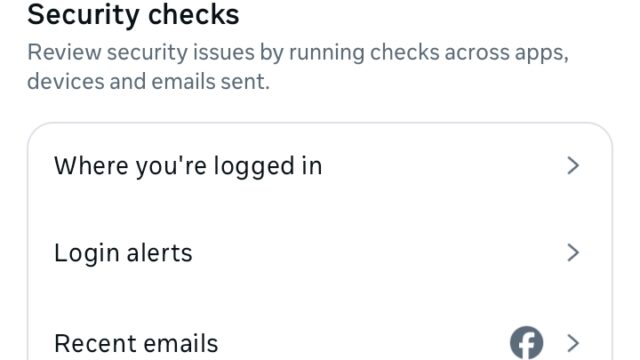 ফেসবুক লগইন অ্যালার্ট