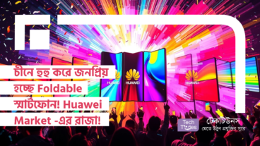 চীনে হুহু করে জনপ্রিয় হচ্ছে Foldable স্মার্টফোন! Huawei ফোল্ডেবল স্মার্টফোন Market -এর রাজা!