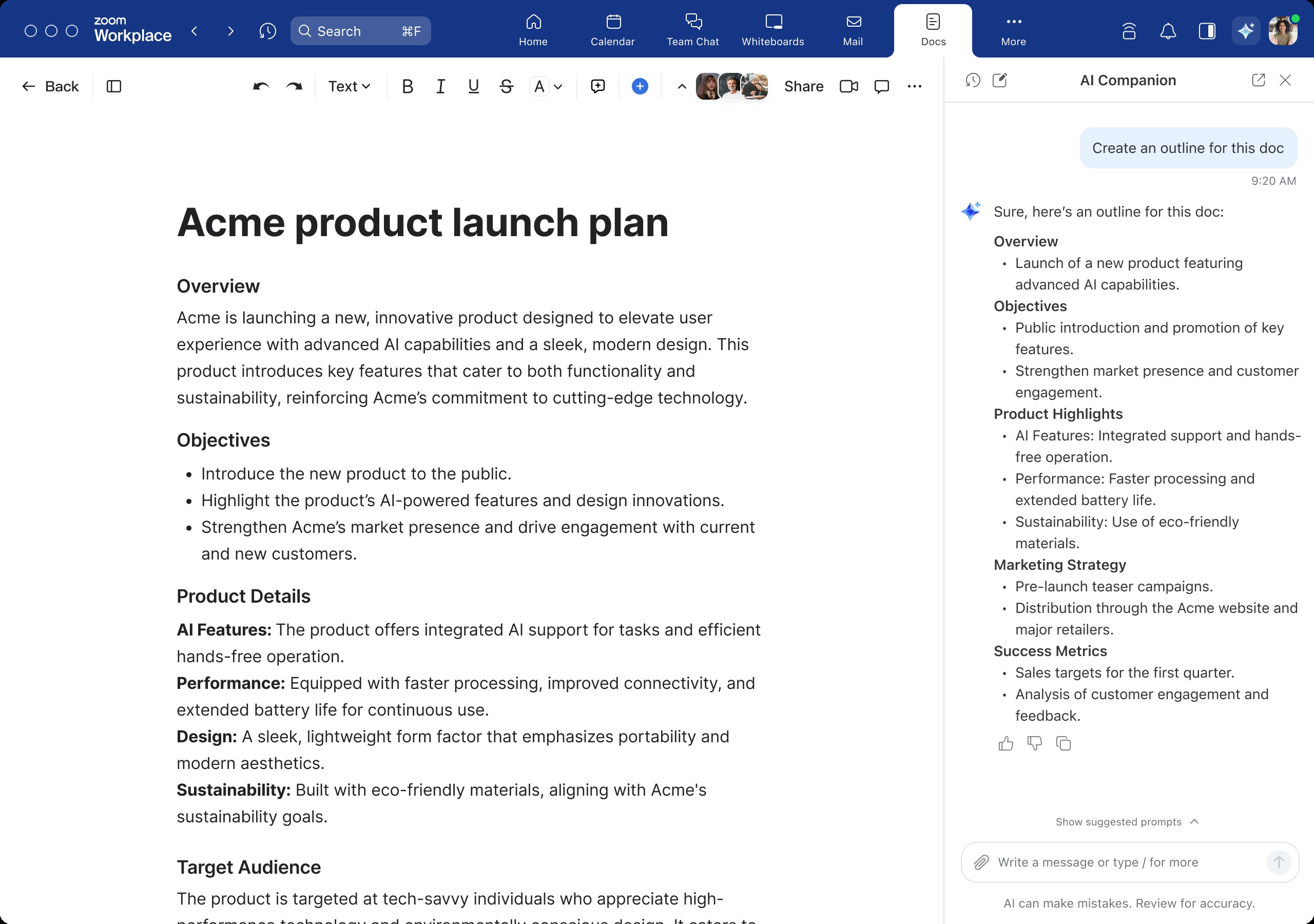 Zoom এ যুক্ত হলো Agentic AI ফোকাসড AI Companion 2.0 সহ ৪৫টিরও বেশি নতুন Innovation! যা আপনার কাজের অভিজ্ঞতাকে নিয়ে যাবে এক নতুন উচ্চতায়!