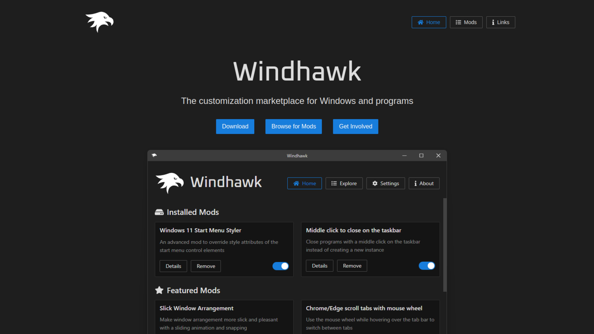 Windhawk - Windows 11 কাস্টমাইজেশন এখন আপনার হাতের মুঠোয়! Windows 11 কাস্টমাইজেশন করুন নিজের মনের মতো করে!