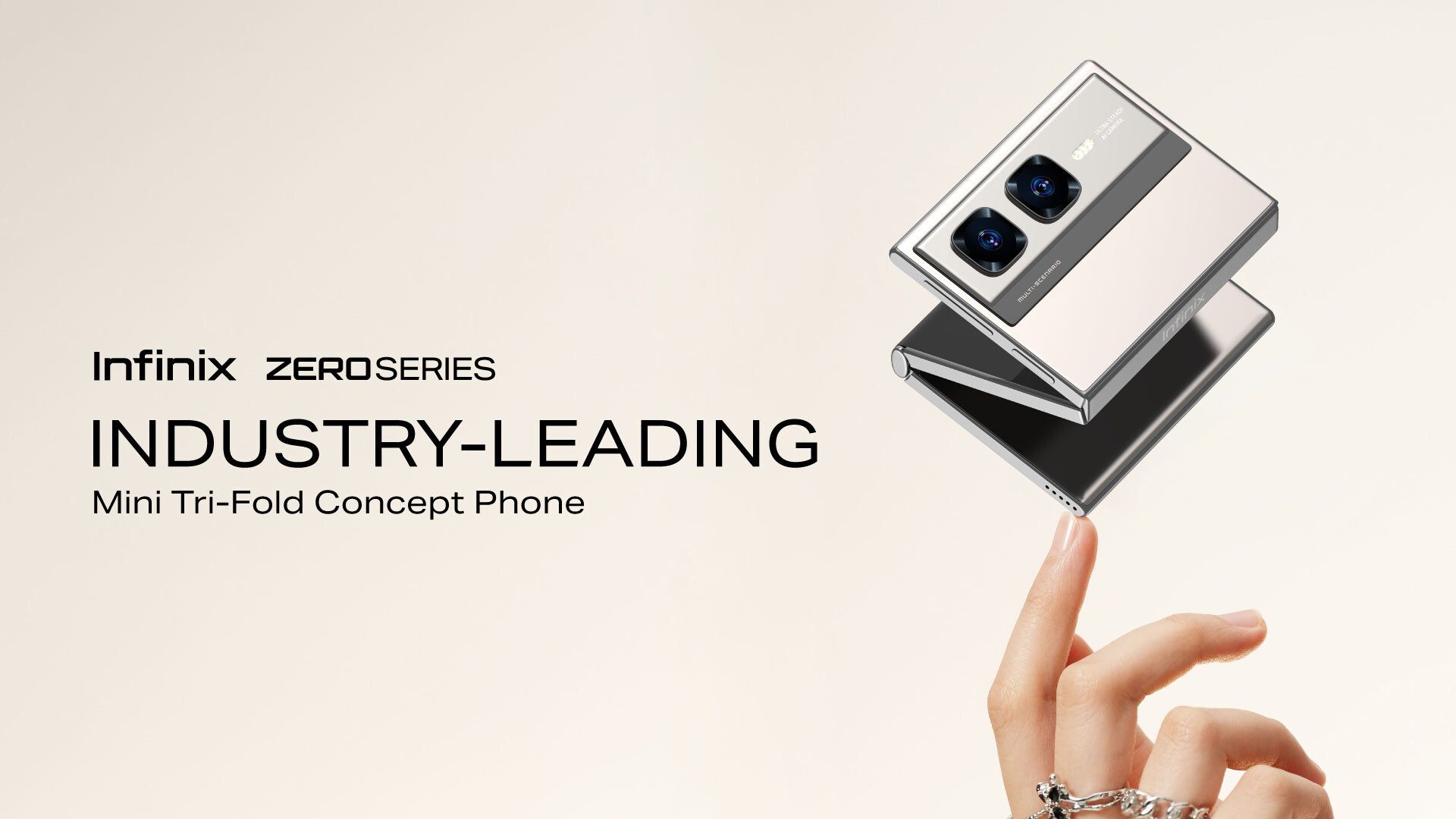 Infinix নিয়ে এলো ফ্লিপ স্টাইল থ্রি ফোল্ড স্মার্টফোন কনসেপ্ট Infinix Zero Mini Tri-Fold! যা আগে কেউ দেখেনি!