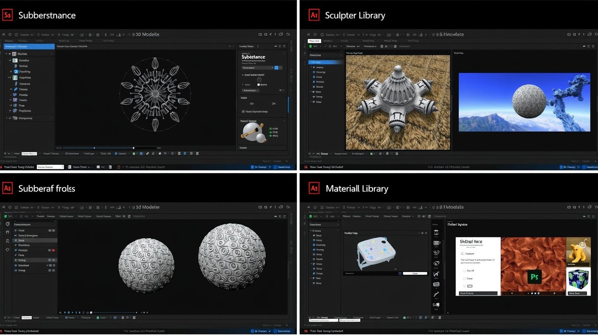 Adobe Substance 3D Modeler - তেরি করুন দুর্দান্ত সব 3D মডেলিং! যেখানে ডেস্কটপ আর VR মিলেমিশে একাকার!