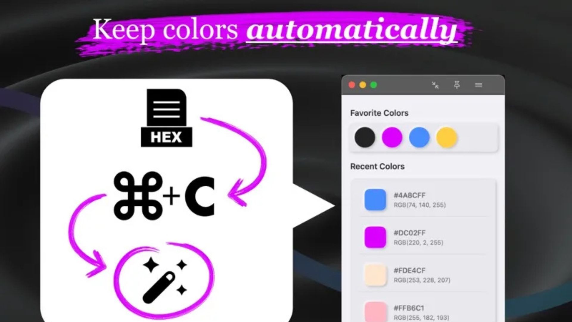 ডাউনলোড করুন ColorKeep - দুর্দান্ত এক কালার ম্যানেজমেন্ট অ্যাপ