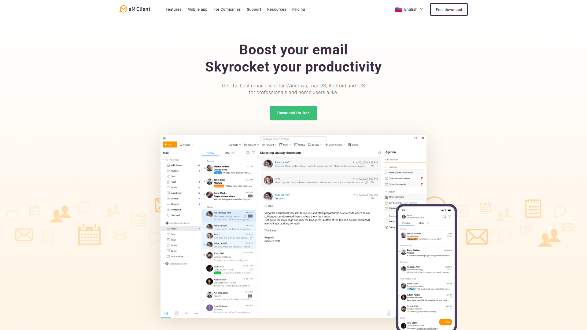 eM Client - ডেস্কটপের জন্য সেরা ইমেল ক্লায়েন্ট! আধুনিক লুক, স্মুথ পারফরম্যান্স!