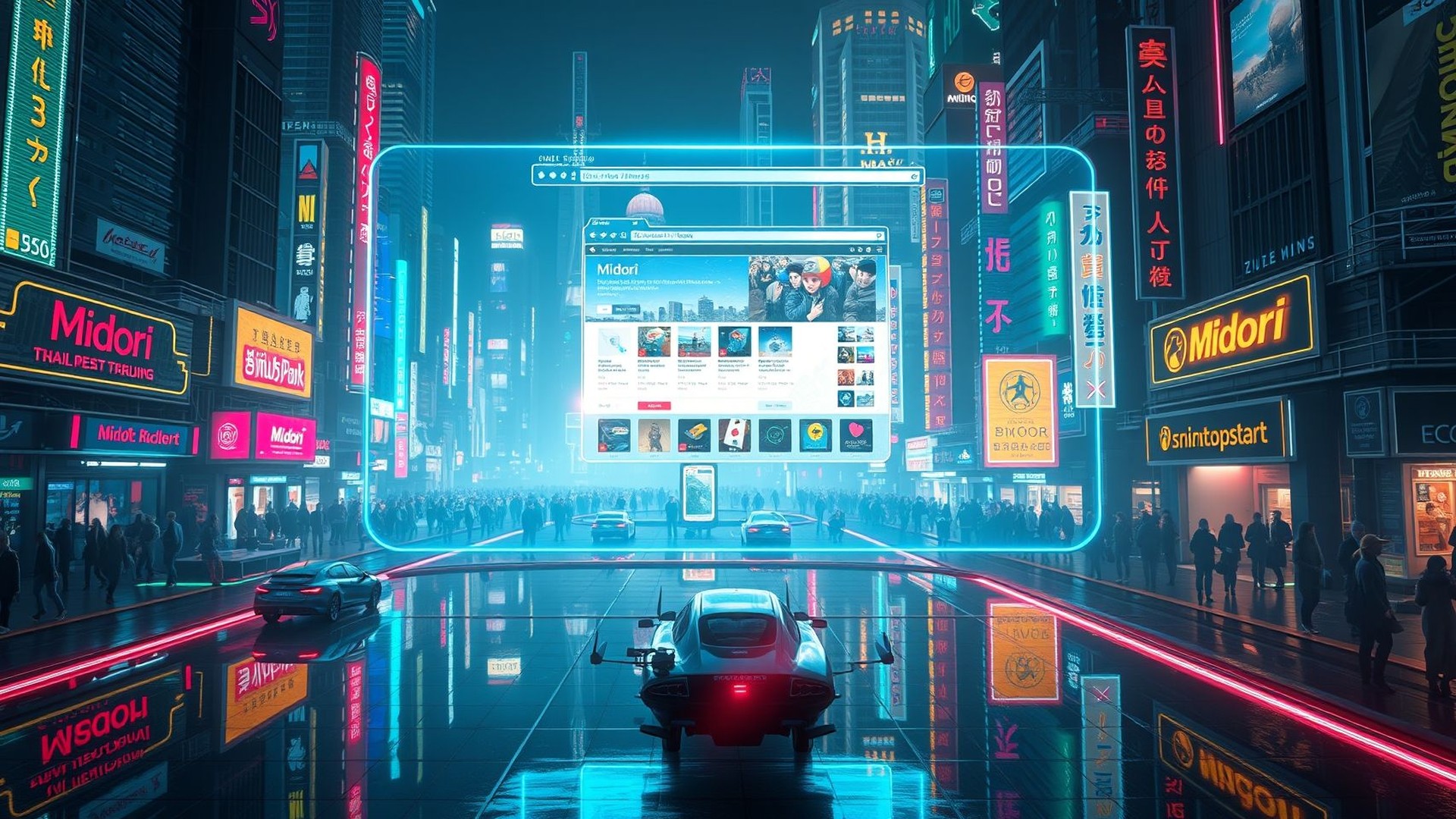 Midori Web Browser - Ad Blocker, VPN ও স্মার্ট Search Experience-এর সমন্বয়ে আপনার অনলাইন জীবন এখন আরও সহজ!