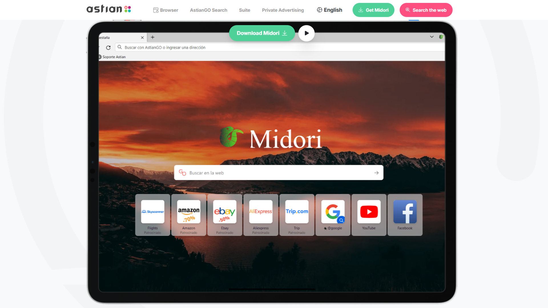 Midori Web Browser - Ad Blocker, VPN ও স্মার্ট Search Experience-এর সমন্বয়ে আপনার অনলাইন জীবন এখন আরও সহজ!