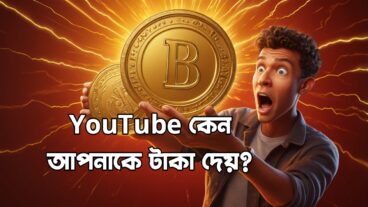 ১ মিনিটের ভিডিও, ১০০০ ডলার ইনকাম! কেন youtube টাকা দেয়?