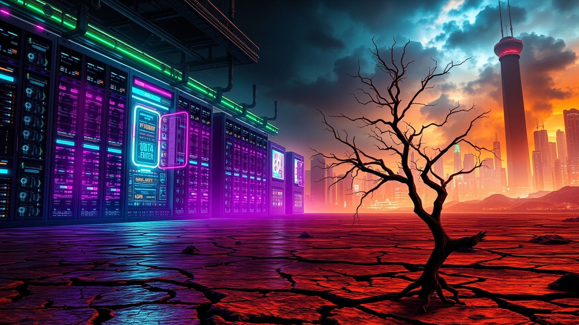 Data Center-এর জন্য ফতুর হচ্ছে পৃথিবীর পানি! ভবিষ্যৎ পৃথিবী কি তবে পানি শূন্য?