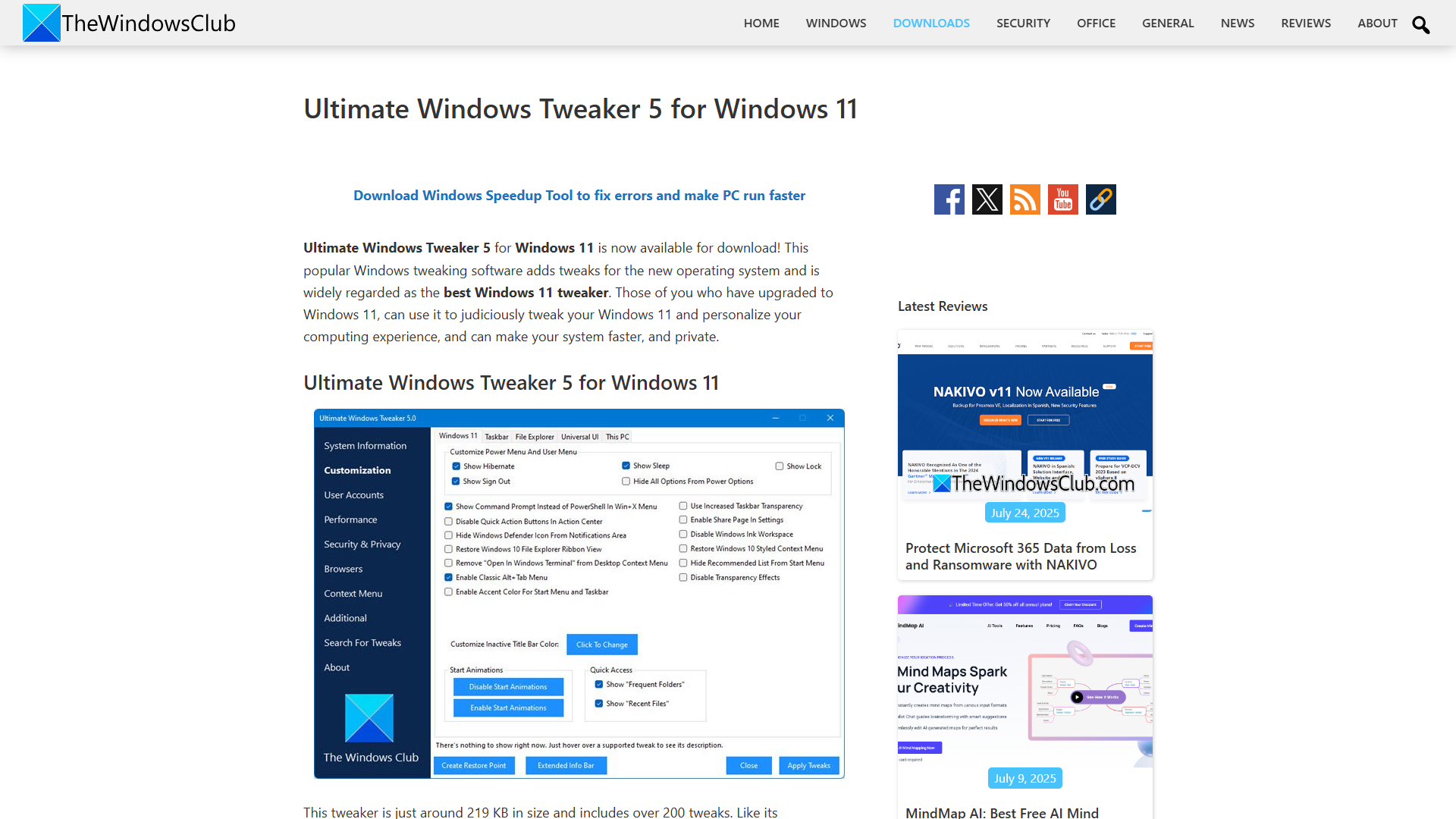 Ultimate Windows Tweaker - আপনার Windows হোক আপনার মনের মতো, পারফরম্যান্স বাড়ুক রকেটের গতিতে!