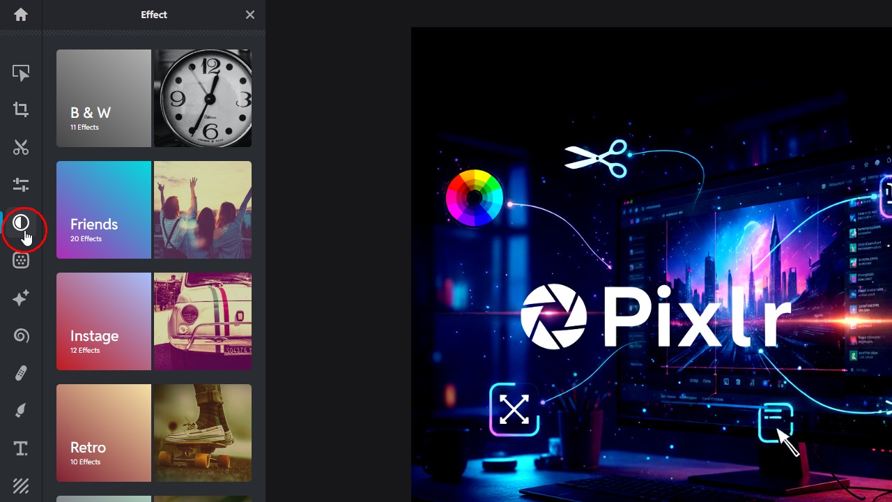 Pixlr - ফ্রি ওয়েব বেইজড এডিটিং-এর এক নতুন যুগ! ফটোশপের ফ্রি বিকল্প! সফটওয়্যার ছাড়াই প্রফেশনাল ইমেজ এডিটিং!