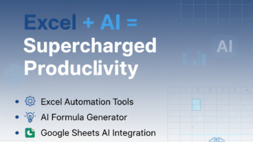 📊 Excel + AI  সুপারচার্জড প্রোডাক্টিভিটি  আপনি কি জানেন? আজকের দিনে শুধুমাত্র Excel নয়, বরং Best AI Tools for Excel ব্যবহার করলে কাজ হবে ৫ গুণ দ্রুত