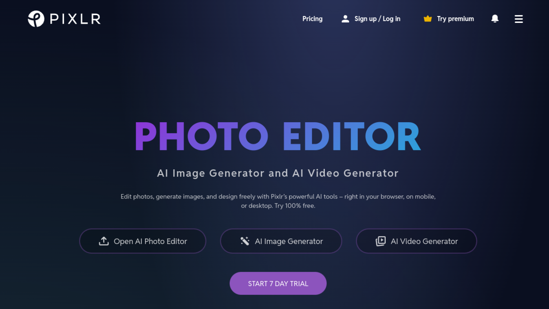 Pixlr - ফ্রি ওয়েব বেইজড এডিটিং-এর এক নতুন যুগ! ফটোশপের ফ্রি বিকল্প! সফটওয়্যার ছাড়াই প্রফেশনাল ইমেজ এডিটিং!