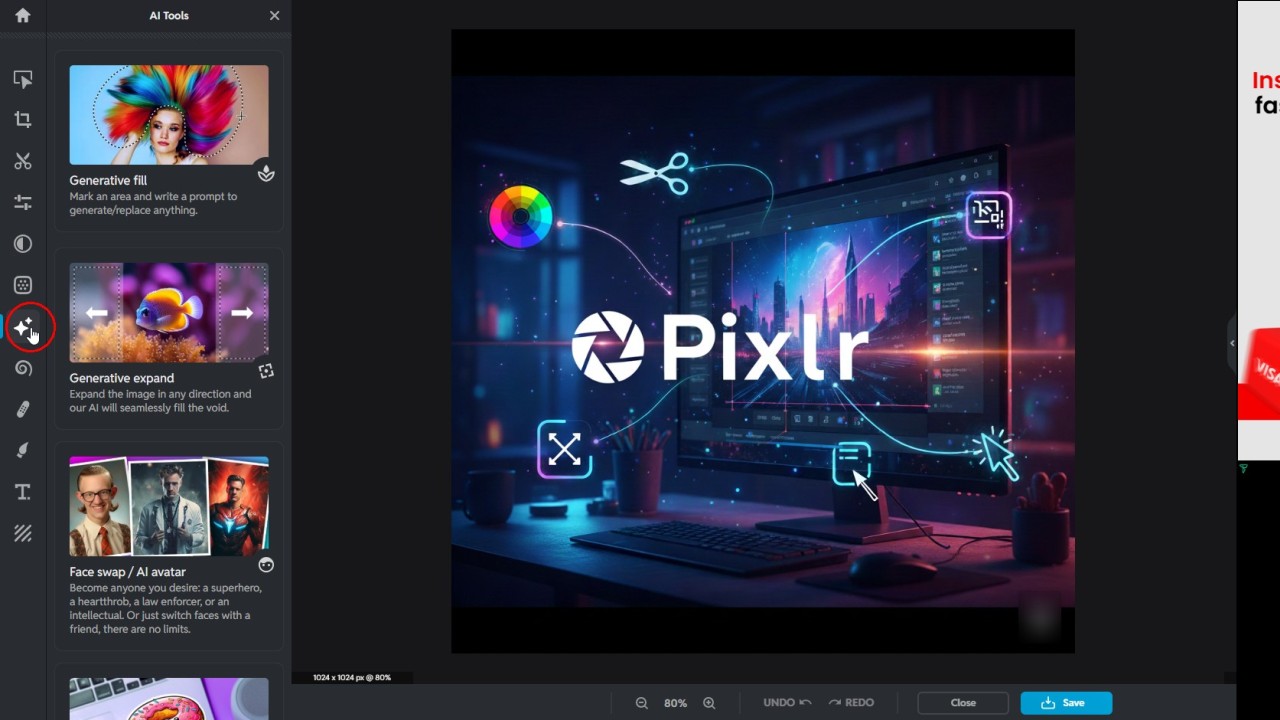 Pixlr - ফ্রি ওয়েব বেইজড এডিটিং-এর এক নতুন যুগ! ফটোশপের ফ্রি বিকল্প! সফটওয়্যার ছাড়াই প্রফেশনাল ইমেজ এডিটিং!