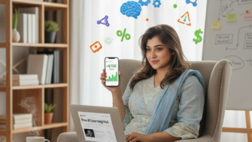 ১ টাকাও খরচ না করে ফ্রিতে AI শিখুন এবং ঘরে বসে ইনকাম করুন—পুরো প্রক্রিয়া জানুন!”