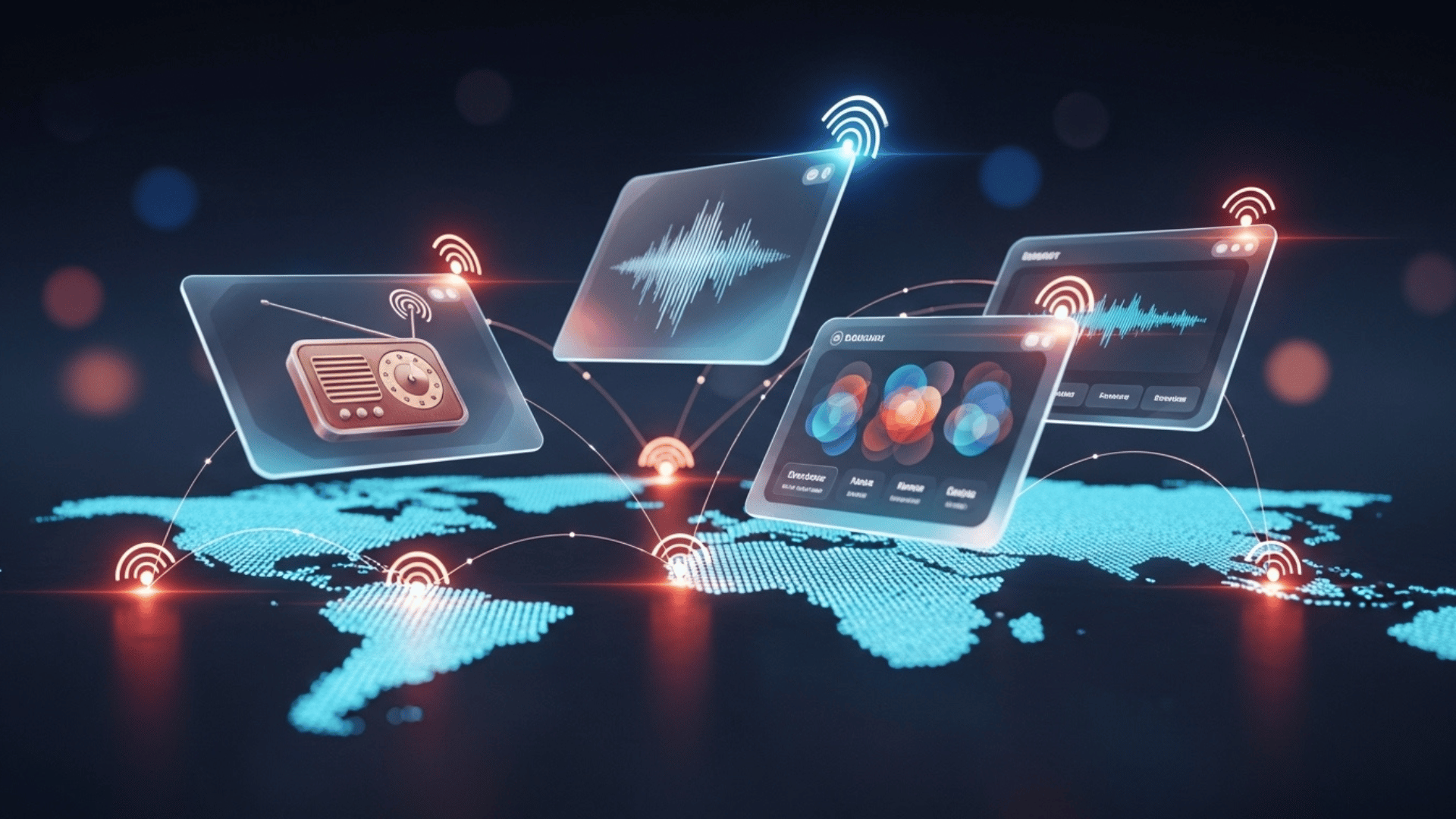 World Radio Map এর বিশেষ Feature