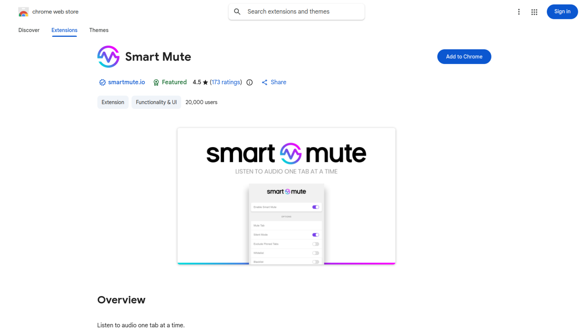 Smart Mute