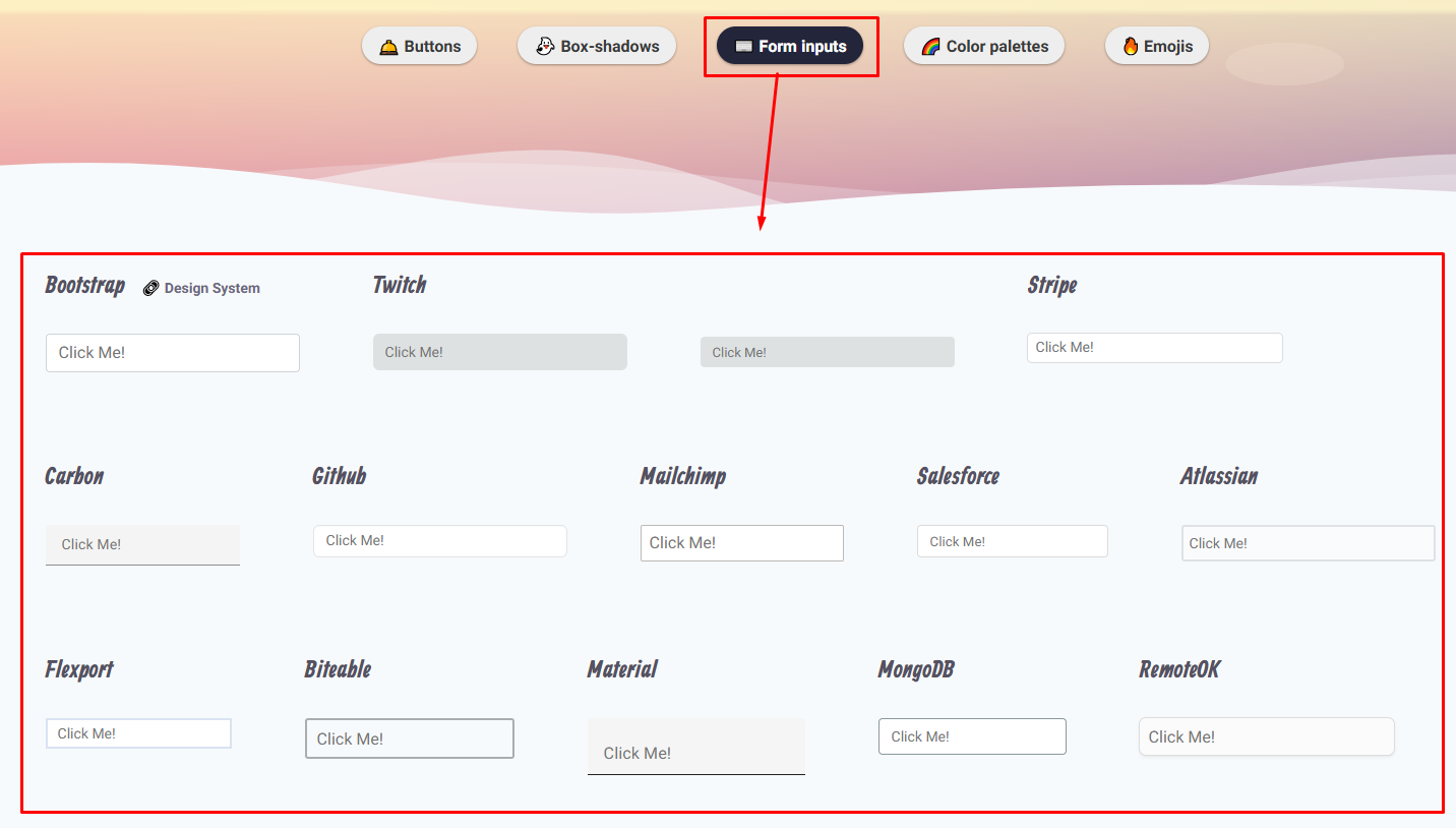 Form Input Field Design