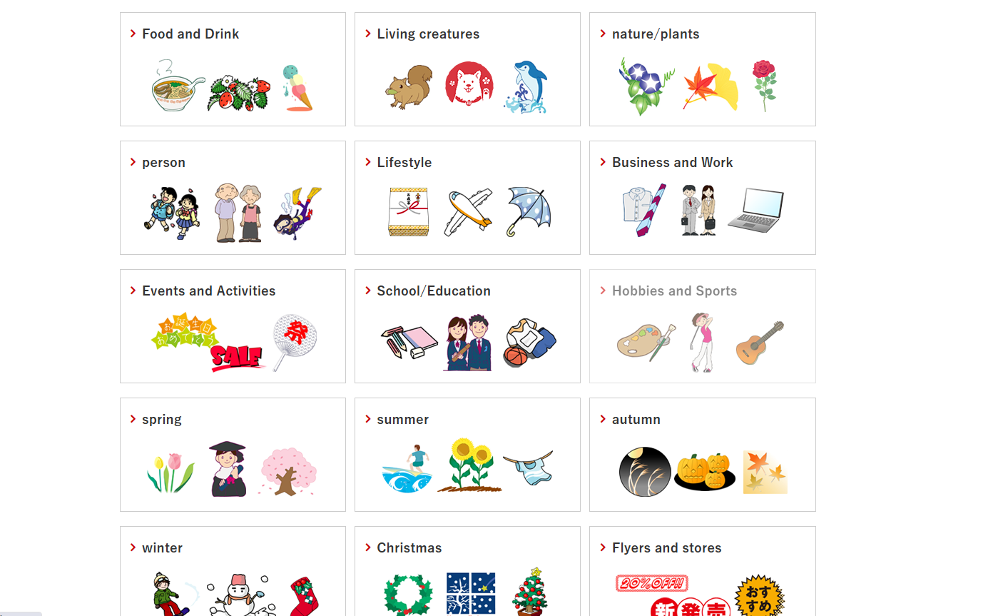 Category-তে ভাগ করা