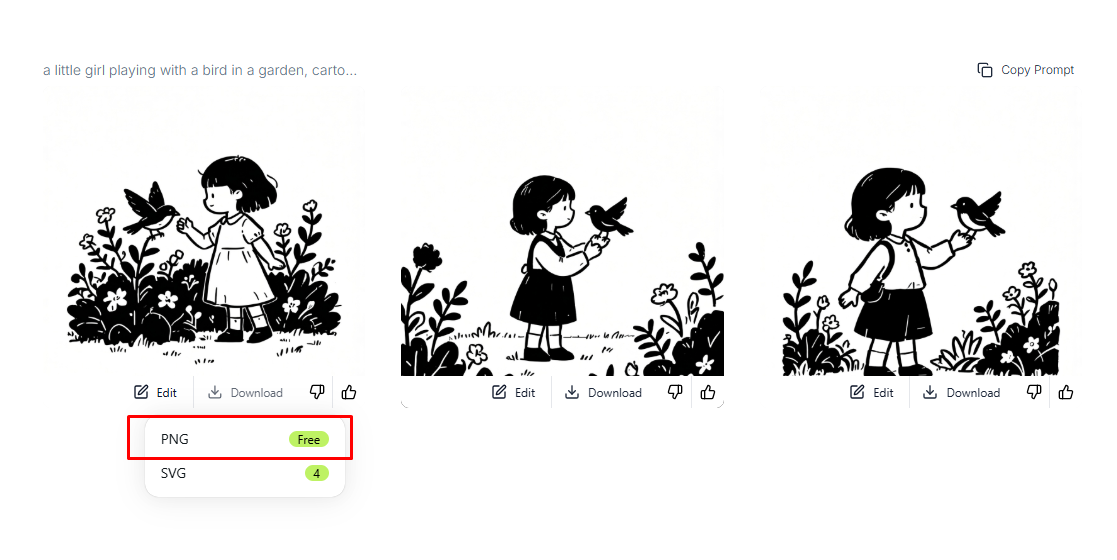 Normal image download