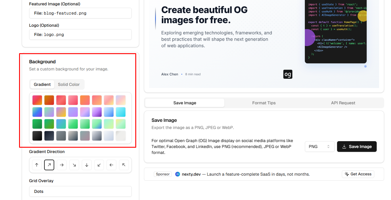 BACKGROUND CUSTOMIZE