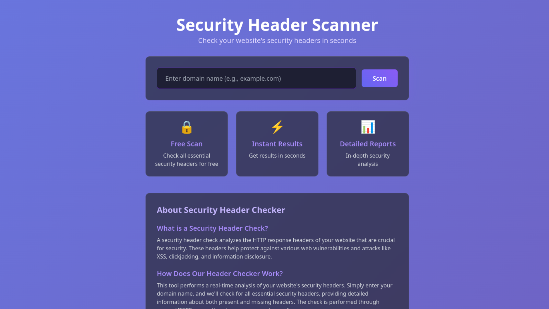 Security Header