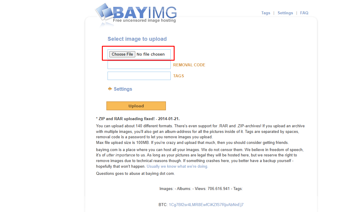Computer থেকে ছবিটি Select